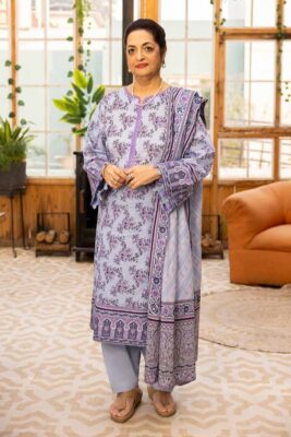 Gul Ahmed CL-42079B Mothers Printed Lawn 3Pc Suit Collection 2024
