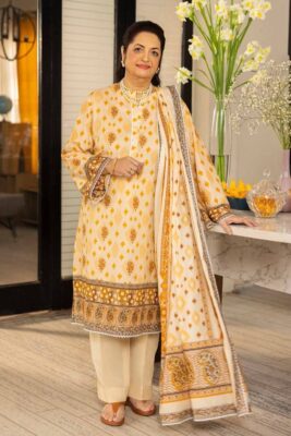 Gul Ahmed CL-42080B Mothers Printed Lawn 3Pc Suit Collection 2024