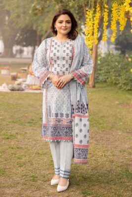 Gul Ahmed CL-42138A Mothers Printed Lawn 3Pc Suit Collection 2024