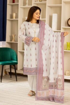 Gul Ahmed CL-42196A Mothers Printed Lawn 3Pc Suit Collection 2024