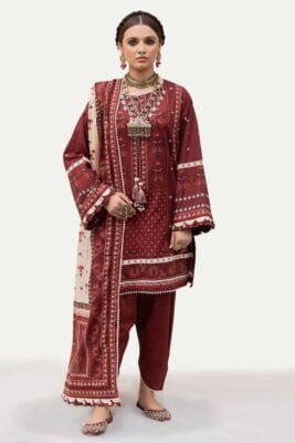 Gul Ahmed Cl-42206 Printed Lawn Collection 2024