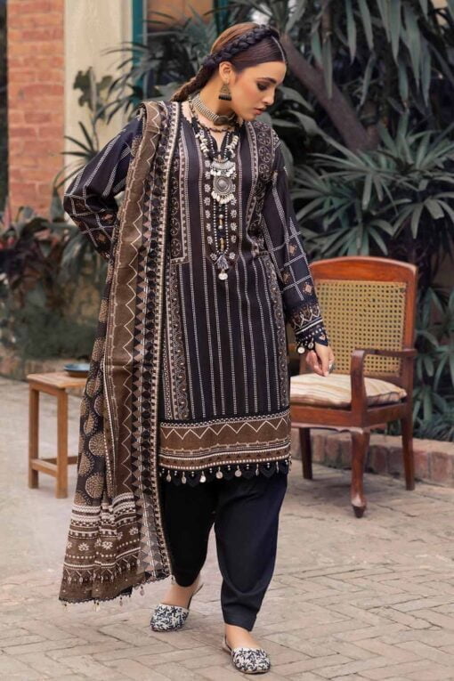 Gul Ahmed Cl-42214 Printed Lawn 3Pc Suit Collection 2024
