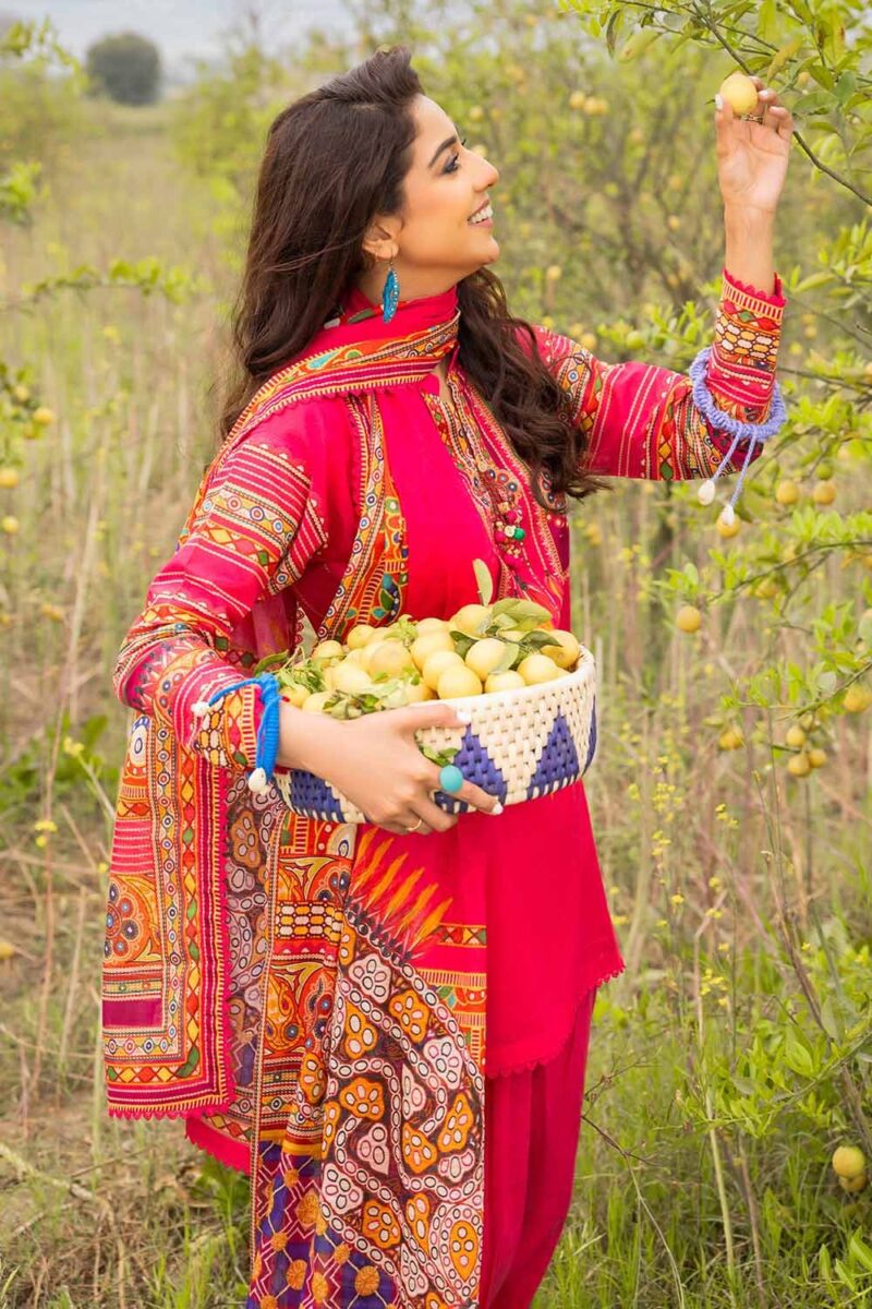 Gul Ahmed CL-42221 Printed Lawn 3Pc Suit Collection 2024