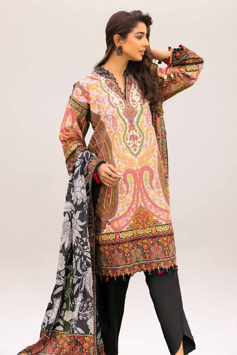 Gul Ahmed CL-42233 Printed Lawn 3Pc Suit Collection 2024