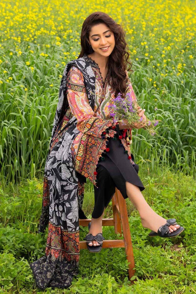 Gul Ahmed CL-42233 Printed Lawn 3Pc Suit Collection 2024