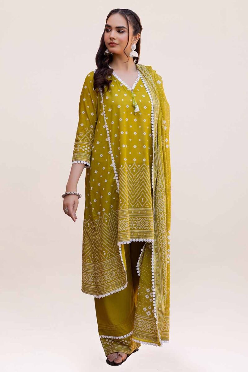 Gul Ahmed CL-42287A Printed Lawn 3Pc Suit Collection 2024