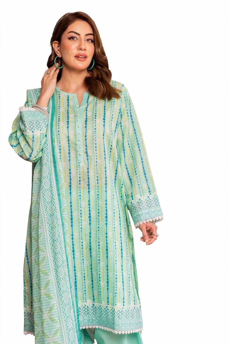 Gul Ahmed Cl-42295A Printed Lawn 3Pc Suit Collection 2024