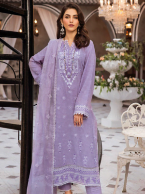 Gul Ahmed Cn-42001 Premium Embroidered Jacquard Collection 2024