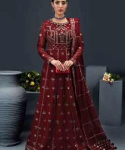 Alizeh Fashion D-02 Aylin Embroidered Chiffon 3Pc suit Collection 2024