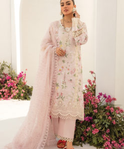 rang rasiya D-02 Luna Florence Embroidered Lawn 3Pc Suit Collection 2024