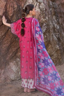 Ayzel Tropicana AZL-24-V2-03 Lenora Embroidered Lawn 3Pc Suit Collection 2024