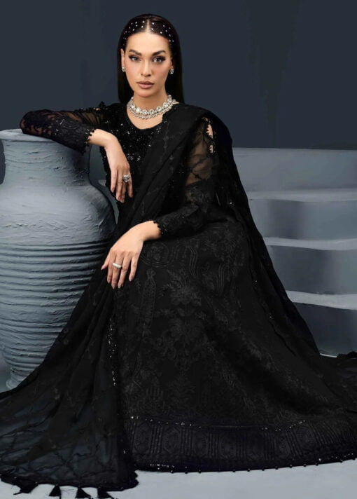 Alizeh Fashion D-05 Zohreh Embroidered Chiffon 3Pc suit Collection 2024