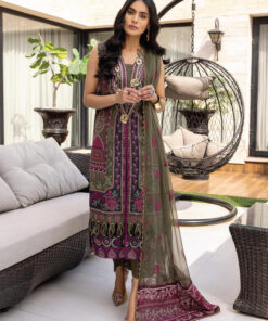 Humdum D-07 Embroidered Lawn 3Pc Suit Collection 2024