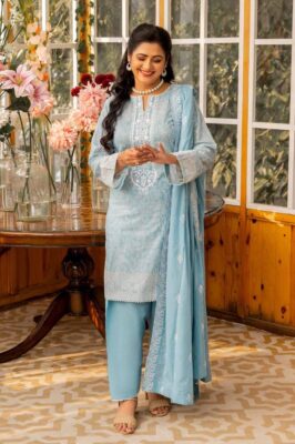 Gul Ahmed DN-42023 Mothers Embroidered Lawn 3Pc Suit Collection 2024