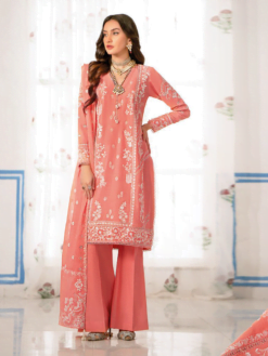 Gul Ahmed DN-42009 Essential Embroidered Lawn 3Pc Suit Collection 2024