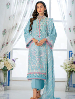 Gul Ahmed DN-42017 Essential Embroidered Lawn 3Pc Suit Collection 2024