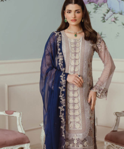 Ramsha F-2503 Embroidered Luxury Chiffon 3 Piece Collection 2024