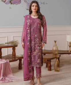 Ramsha F-2509 Embroidered Luxury Chiffon 3 Piece Collection 2024