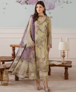 Ramsha F-2512 Embroidered Luxury Chiffon 3 Piece Collection 2024