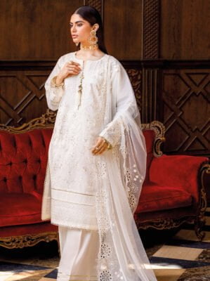 Gul Ahmed FE-42009 Festive Eid Embroidered Cotton Collection 2024