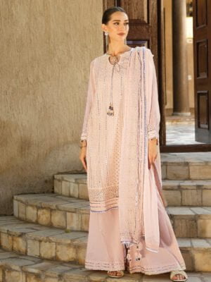 Gul Ahmed FE-42033 Festive Eid Embroidered Chiffon Collection 2024