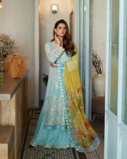 Faiza Saqlain - Galina Embroidered Lawn 3Pc Suit Collection 2024