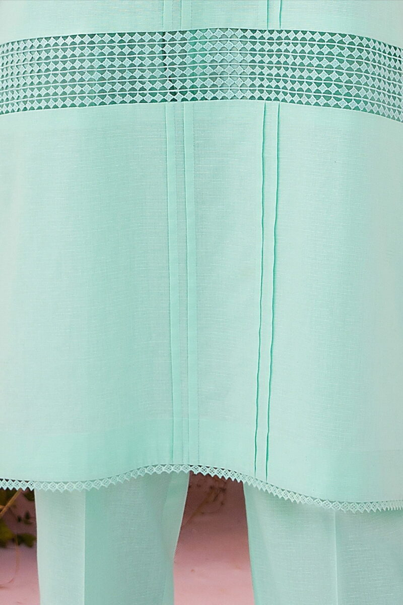 Hana Sunshine Sartorial Stitched - Azure Sartorial Stitched Summer Solids 2Pc Collection 2024