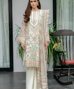 Saad Shaikh Fleurie - MOLARKA Fleurie Luxury Embroidered Organza Suit Collection 2024