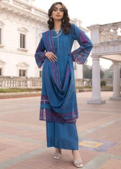 Lakhany Spring LG-EA-0460 Embroidered Lawn 3Pc Suit Collection 2024