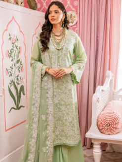 Gul Ahmed LSV-42013 Premium Embroidered Swiss Voile Collection 2024