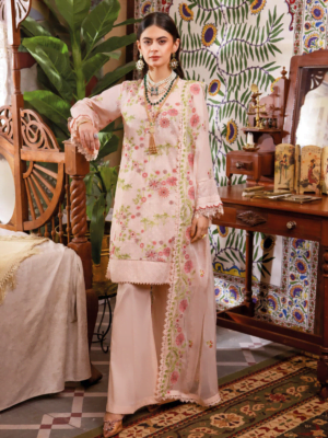 Gul Ahmed Lsv-42020 Premium Embroidered Swiss Voile Collection 2024