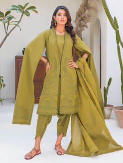 Gul Ahmed MJ-42009 Essential Embroidered Jacquard 3Pc Collection 2024