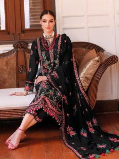 Gul Ahmed PM-42024 Premium Embroidered Lawn 3Pc Suit Collection 2024