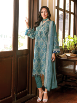 Gul Ahmed PM-42036 Premium Embroidered Lawn 3Pc Suit Collection 2024