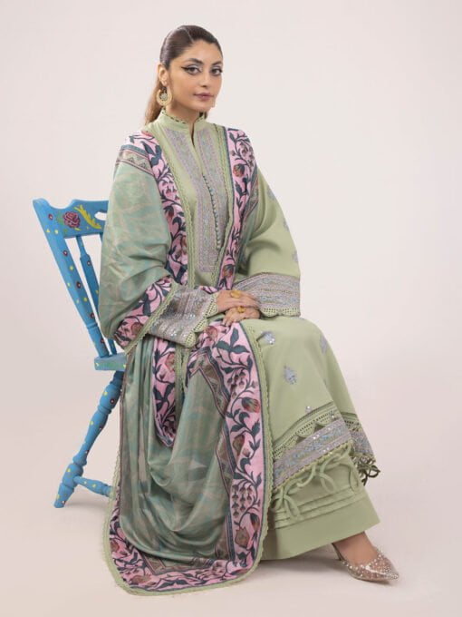Faiza Faisal - Pino Embroidered Lawn 3Pc Suit Collection 2024