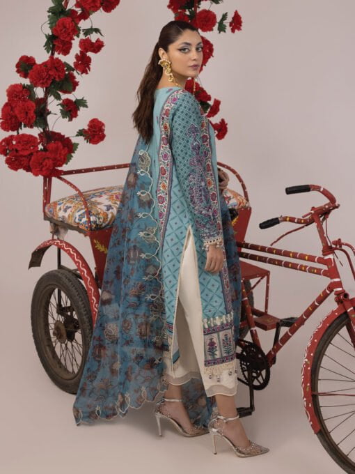 Faiza Faisal - Rampa Embroidered Lawn 3Pc Suit Collection 2024