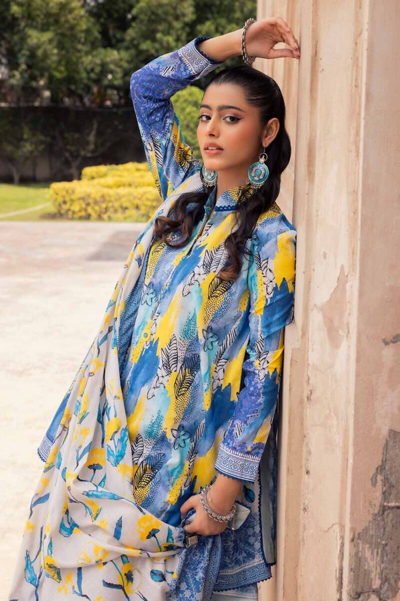 Gul Ahmed SP-42037 Printed Lawn 3Pc Suit Collection 2024