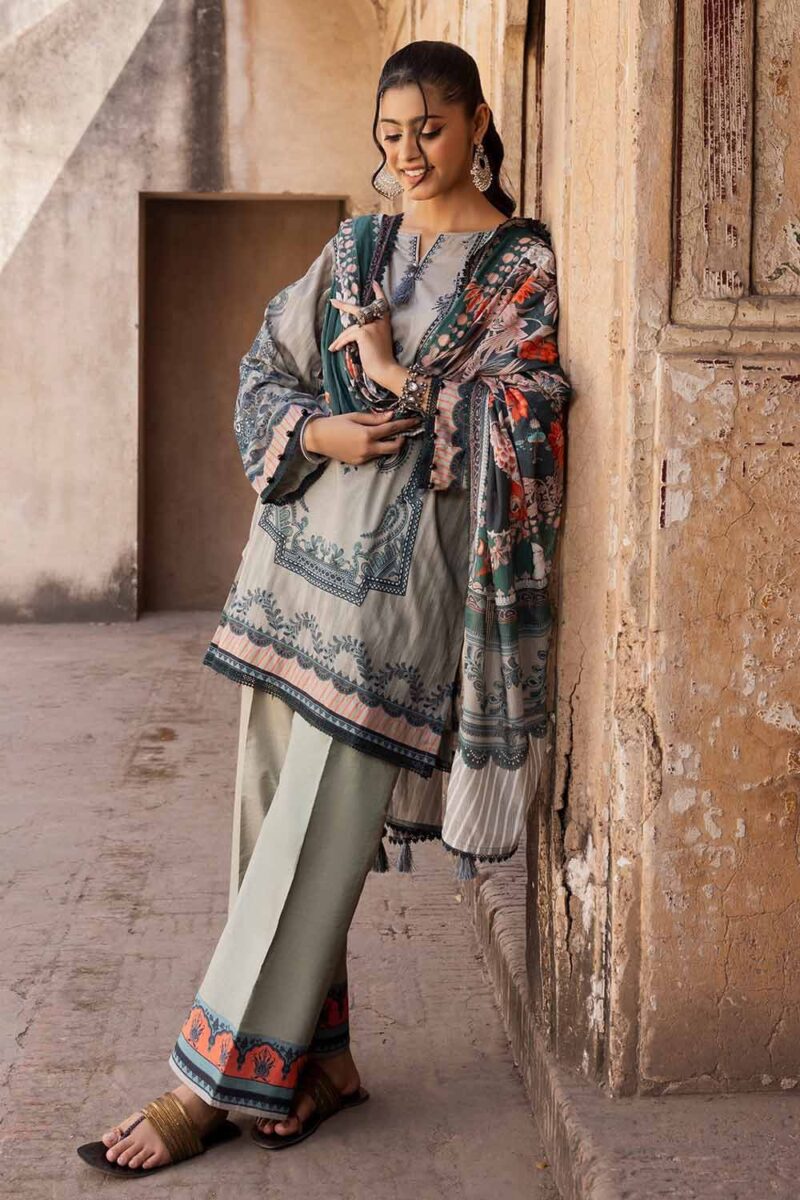 Gul Ahmed SP-42039 Printed Lawn 3Pc Suit Collection 2024