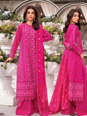 Gul Ahmed Sp-42002 Premium Embroidered Lawn Collection 2024