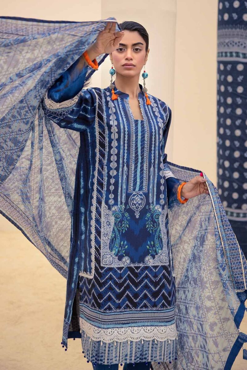 Gul Ahmed St-42008 Printed Lawn 3Pc Suit Collection 2024