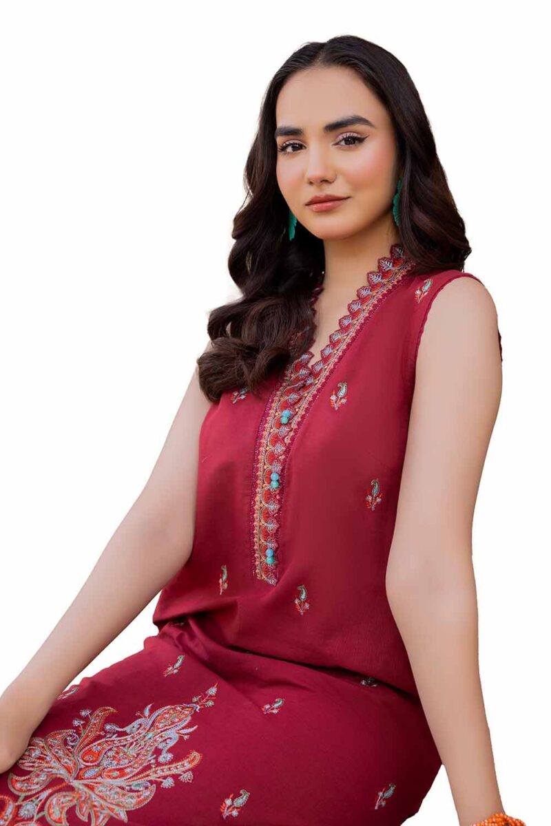 Gul Ahmed Tl-42055 Embroidered Lawn 2Pc Suit Collection 2024