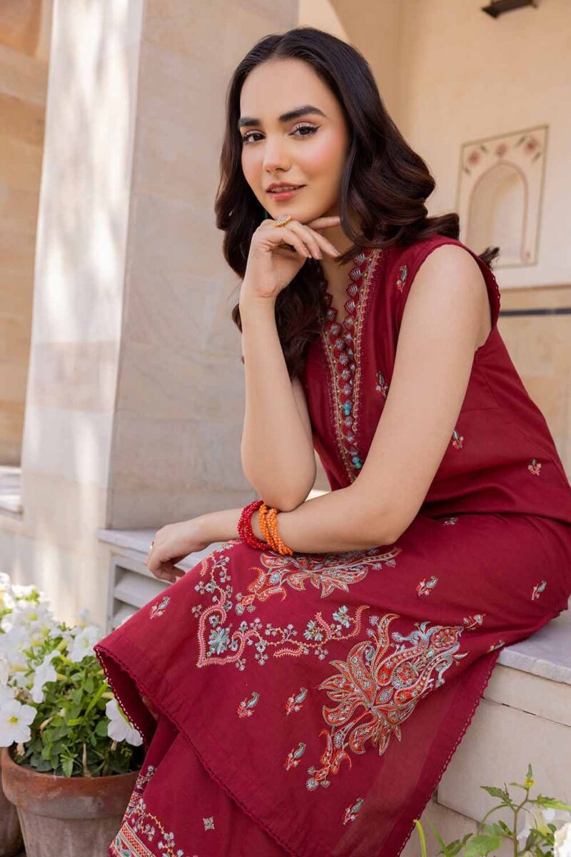 Gul Ahmed TL-42055 Embroidered Lawn 2Pc suit Collection 2024