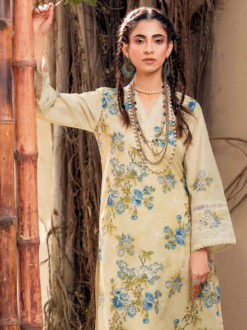 Gul Ahmed Tl-42015 Essential Embroidered Lawn Collection 2024