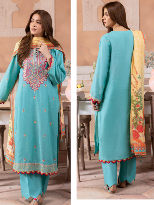 Zellbury Wus24E31146 Embroidered Lawn 3Pc Suit Collection 2024
