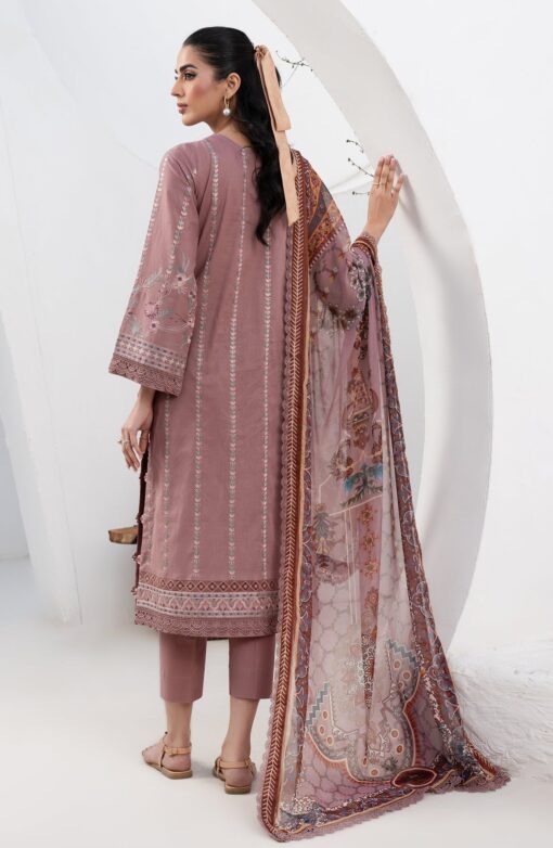 Zarif ZL-05 FLORINA Eid Embroidered Lawn 3Pc Suit Collection 2024
