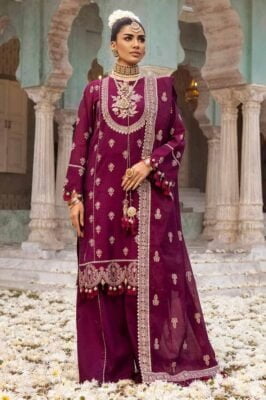 Gul Ahmed Jd-32028 Premium Embroidered Jacquard Collection 2024