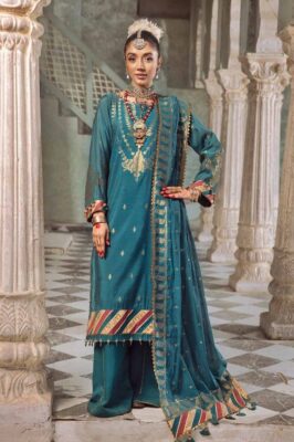 Gul Ahmed Jd-32032 Premium Embroidered Jacquard Collection 2024