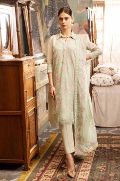 Gul Ahmed LSV-42002 Premium Embroidered Swiss Voile Collection 2024