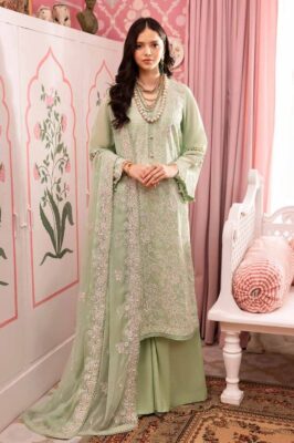 Gul Ahmed Lsv-42013 Premium Embroidered Swiss Voile Collection 2024