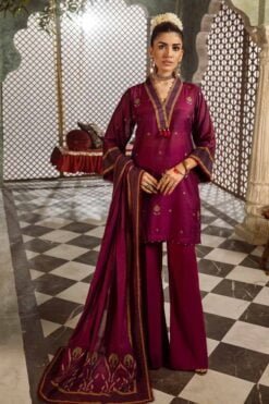 Gul Ahmed MJ-42003 Premium Embroidered Jacquard 3Pc Collection 2024
